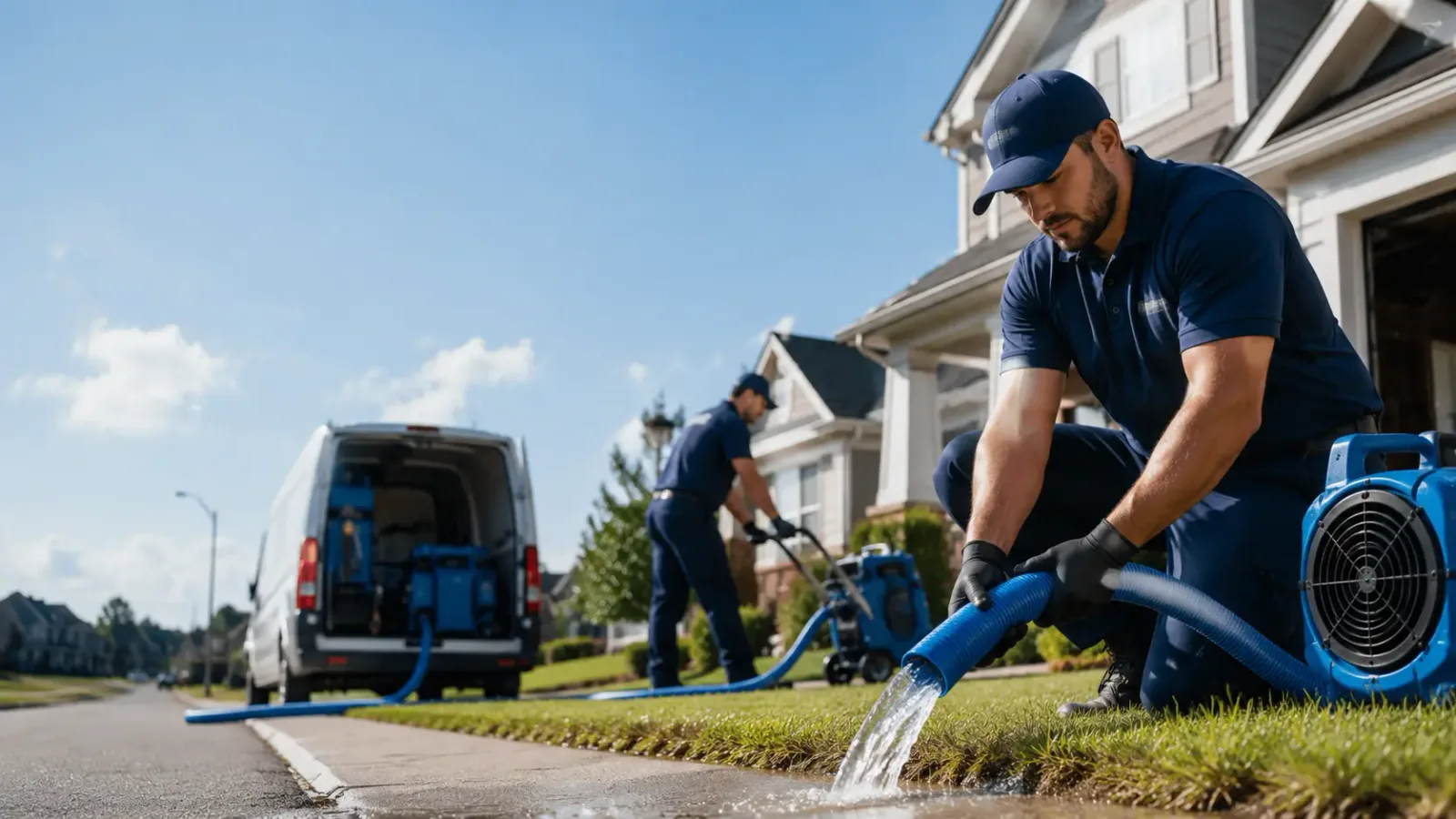 Flood Damage Restoration in Portal, GA